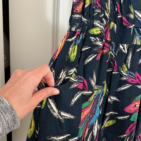 Material Girl Peacock Dress - Picture 3 of 4